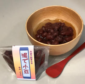 湯で小豆